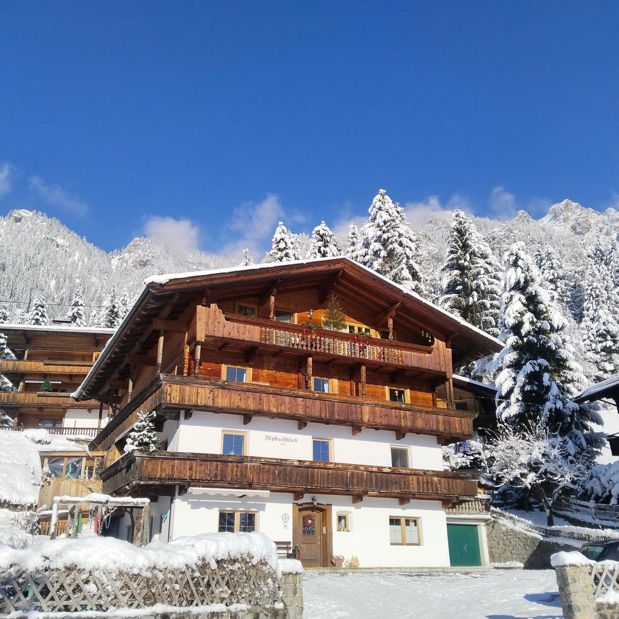 Apartament Alpbachblick Zewnętrze zdjęcie